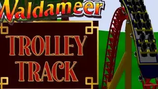 🚨(REUPLOAD) Trolley Track - Waldameer Park 2027 Coaster Concept