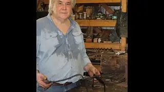 Blacksmith Jerry Darnell - Colonial-Era Wrought Iron Tined Broiler