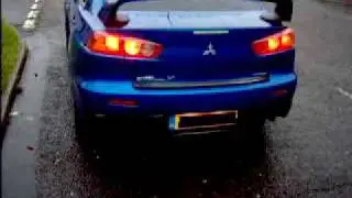 Evo X Hayward & Scott exhaust