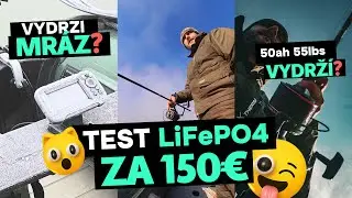 Mrazivý test LiFePO4 batérie - REDODO batéria za pár korún