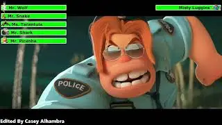 The Bad Guys (2022) Gala Chase with healthbars