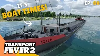 Starting the HARDEST Production Chain! | Transport Fever 2 Let's Play EP. 08
