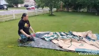 Vintage Sears hillary tent