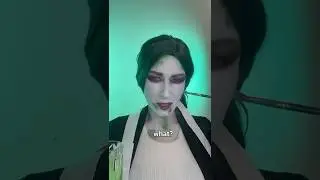 #POV  he&rsquo;s back!  🪲🧃 #shorts #makeup #beetlejuice #povshorts #creativemakeup #skit