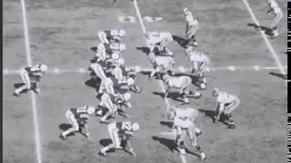 Brian Piccolo:  Wake Forest vs Maryland, Football - October 24, 1964