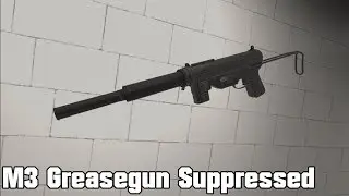 M3 Greasegun Suppressed - H3VR
