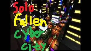 Roblox Tower defense simulator cyber city fallen solo (after balance)