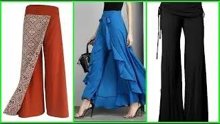 Trendy Palazzo Pant Design | Ruffle Palazzo Design | Fashion Perfection