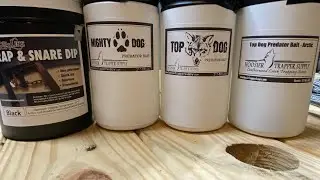 Coyote trapping supply haul from Hoosier Trapper Supply