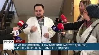 Нема продолжување на зимскиот распуст, Делчево, Берово и Пехчево без заболени од грип