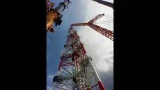 20170816 Flare Stack Install 1000t crane