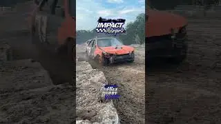 POV: you&rsquo;re a block in a democross heat #demolitionderby #derby #racing #impactmotorsports