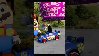 #shorts McQueen and Cartoon Cars Try the Hardest Challenge Ever 😳🏁#006