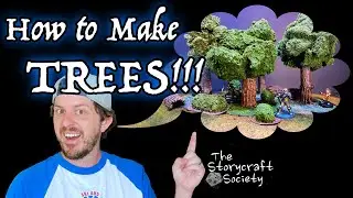 -Trees- How to Build EPIC Terrain for Lost Mine of Phandelver Adventure -D&D Crafting