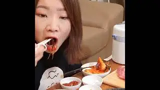 Korean Beef Intestines 😋 Testy Mukbang Etingshow ASMR 