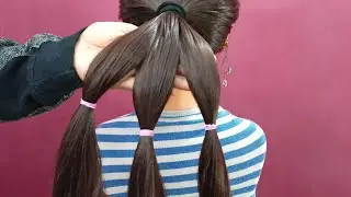 New latest Hairstyle l Juda HairStyle 2021 l long hair Hairstyle l hair style girl