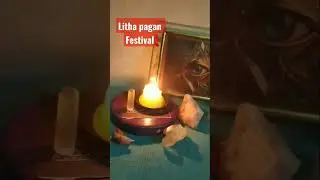 Litha celebration.#witch#study#altar#occult#babywitch#ytshorts#litha#newmoon#fullmoon#spirituality