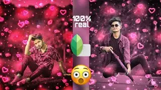 Snapseed pink tone photo editing //moody pink colour photo editing kaise karen Indian editing