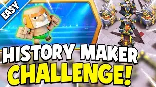 *QUICK & EASY* 3 Star History Maker Challenge (Clash of Clans)