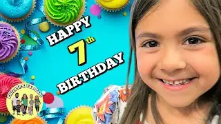 🎉HAPPY 7th BIRTHDAY EMBERLYNN 🎉| OPENING PRESENTS BIRTHDAY MORNING | PHILLIPS FamBam Vlogs