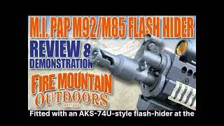 Пистолет Zastava ZPAP M85 5.56 NATO: надежный и компактный сербский АК калибра AR