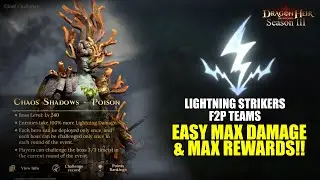 CHAOS SHADOWS POISON OTHERWORLD EXPLORATION SEASON 3! 2 F2P TEAMS MAX REWARD Dragonheir: Silent Gods