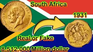 1 Sovereign Gold Coin 1931 | King George V South Africa | Real Value Explained