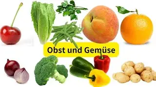 Lernen-Teil 2: Deutsch Quiz 🎯 Obst & Gem&uuml;se 🍎 Errate die Fr&uuml;chte und Gem&uuml;se auf Deutsch! 
