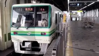 VVVF走行音 仙台市地下鉄南北線1102編成富沢〜長町一丁目