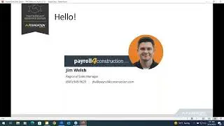 Payroll4Construction - Payroll Processing Without the Process