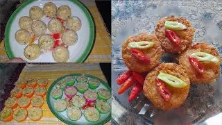 Tahu Fantasi dg Ayam | bihun, wortel, tahu, ayam | cemilan weekend