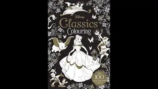 Flip Through Disney Classics Colouring Book