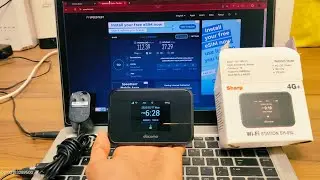 Docomo SH-05L  best Pocket wifi device 988mbps device with box & type c charger #docomo #wifi
