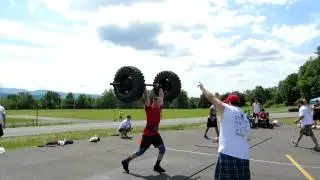 Green mt strongman 2012 with Dan Atkinson