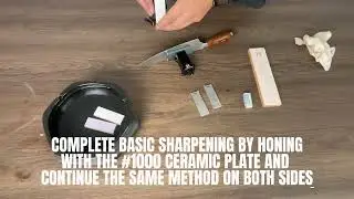 5-Minute Knife Sharpening (RAW & UNCUT) | Adjustable Rolling Knife Sharpener