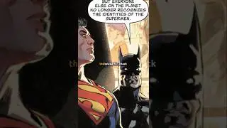 Superman's Identity Becomes a Secret...