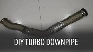 Building A DIY Turbo Downpipe!