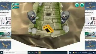 Playing Temple Jungle Runner for the First Time...