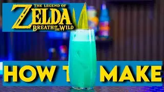 Breath of the Wild-Inspired Cocktail | Epic Zelda Drink Recipe! | How To Make with SinCityBartender