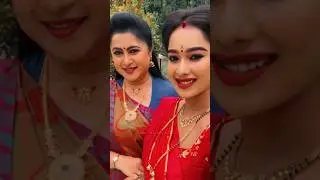 Actor Nirusha Gowda ninna jote nanna Kate Actor Festival Celebration With Family Pic's #shorts #yt
