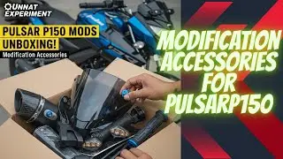 Modification Accessories For Pulsar P150 #modification #unboxing #accessories #bike 