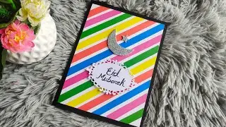 Easy Eid card tutorial| handmade card