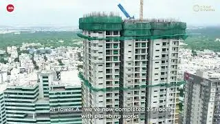 NSL East Luxoria | Tower 1 & 2 Construction Update - June 2025 | Uppal, Hyderabad