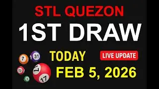 STL QUEZON 1ST DRAW - FEB 5, 2026 Results (LIVE UPDATE)