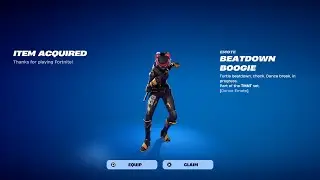 How To Get Beatdown Boogie Emote NOW FREE in Fortnite! (Free Beatdown Boogie Emote)