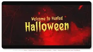 Halloween Party Trailer | After Effects Template