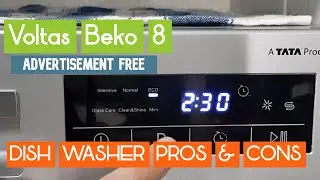 Rs.19,000/- Dishwasher Price in India with Demo & Review