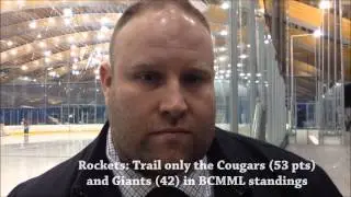 BCMML Pre-game w/ Rockets GM David Michaud - Jan. 31, 2015