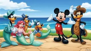 Mickey Mouse and Friends Go to the Mermaid Kingdom 🧜&zwj;♀️🌊 | Fun Kids Story