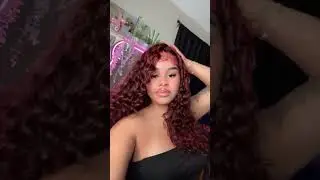 Burgundy hair where 👀🤍 #contentcreatorlife #burgendy #bundles